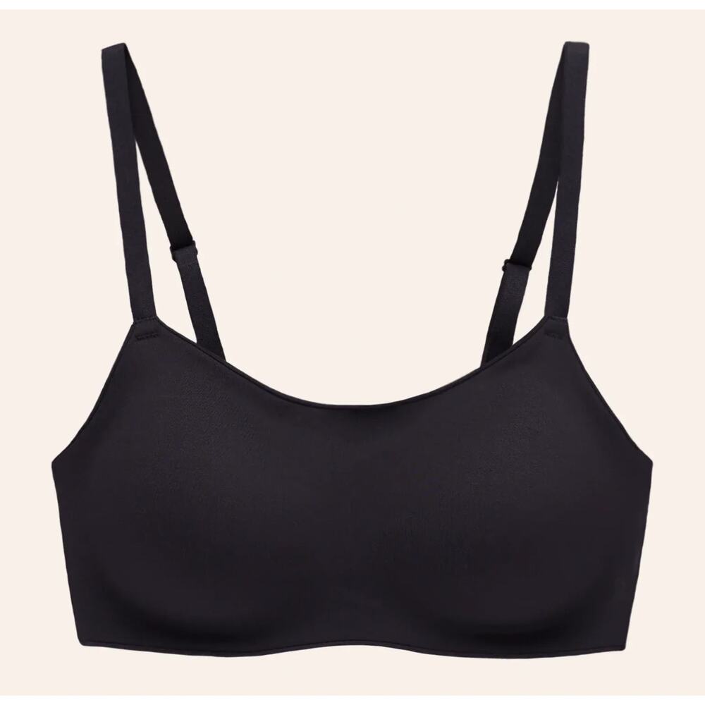 HUUG L black Daily Scoop bra